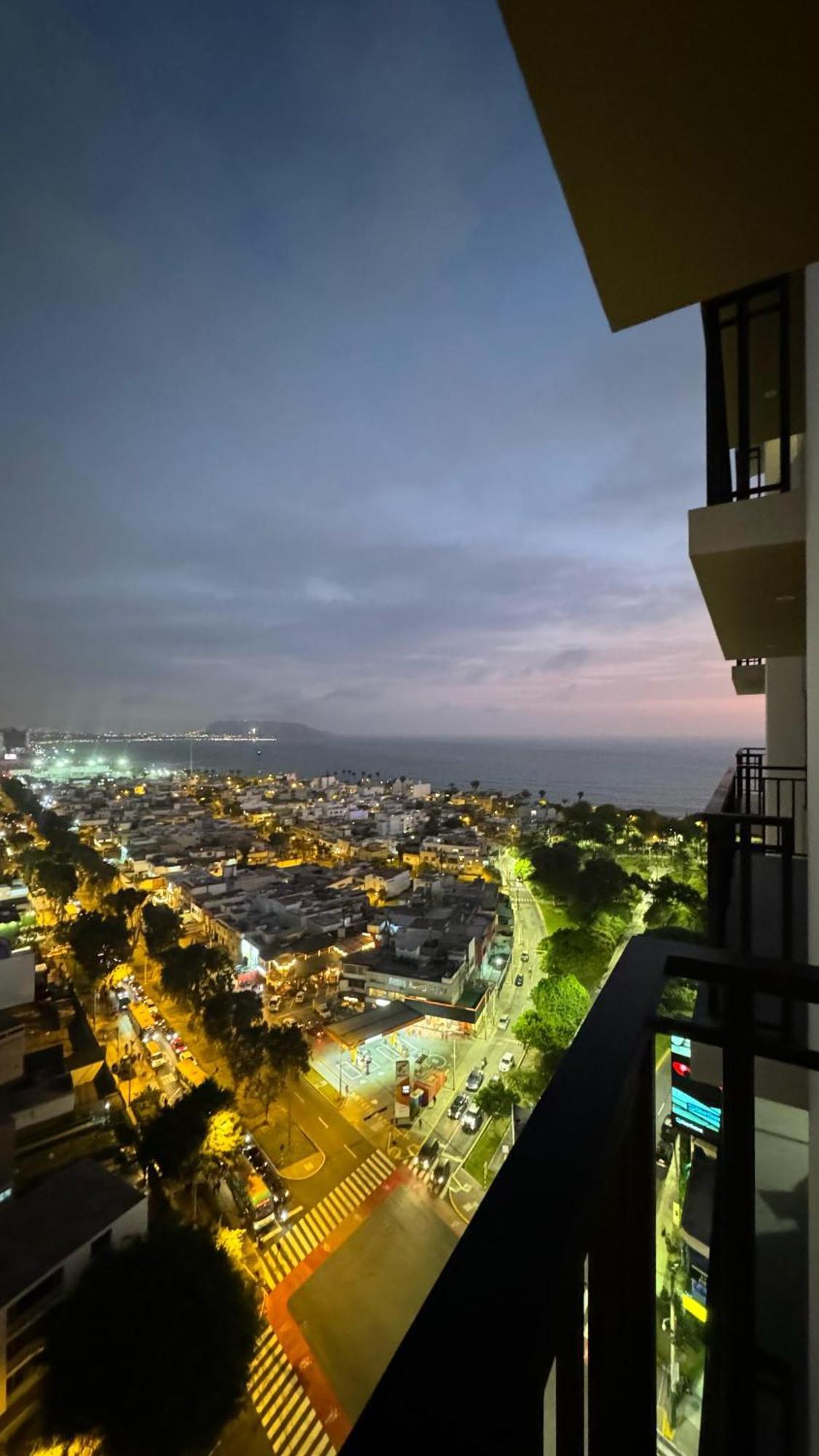 Privatunterkunft Con Vistas A La Ciudad Y Parque Pera Lima